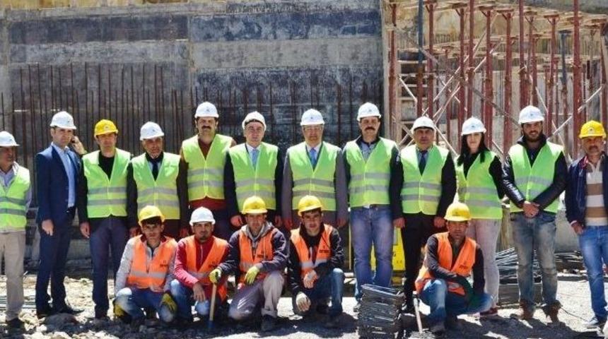 Mardinli İş&ccedil;ilere İş G&uuml;venliği Anlatıldı