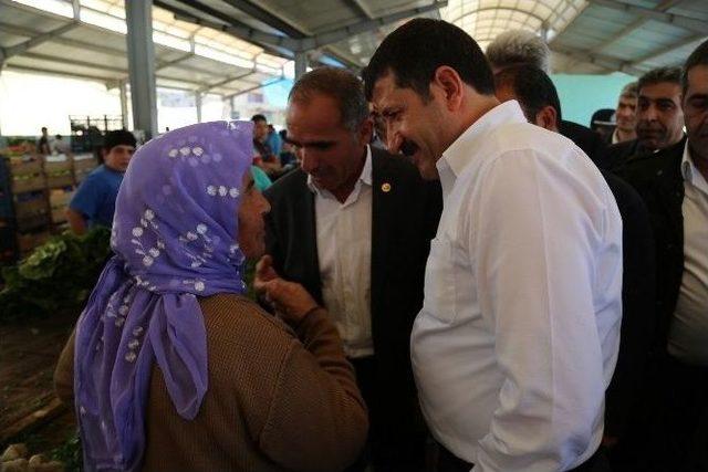 Semt Pazarı Esnafı, Başkan Ekinci&rsquo;ye Minnettar 1