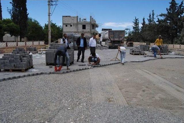 Büyükşehir’den Birecik’te Üstyapı Çalışması