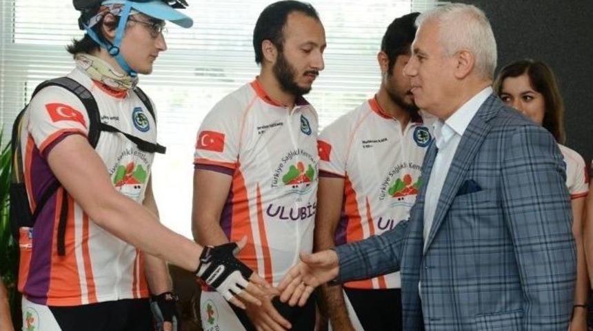 G&ouml;r&uuml;kle- &Uuml;niversite Girişi Arasındaki G&uuml;zergaha Bisiklet Yolu