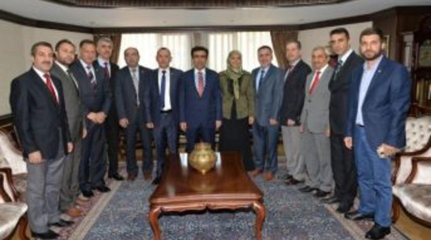 Memur-sen Kocaeli Konfederasyonu&rsquo;ndan Vali G&uuml;zeloğlu&rsquo;na Ziyaret