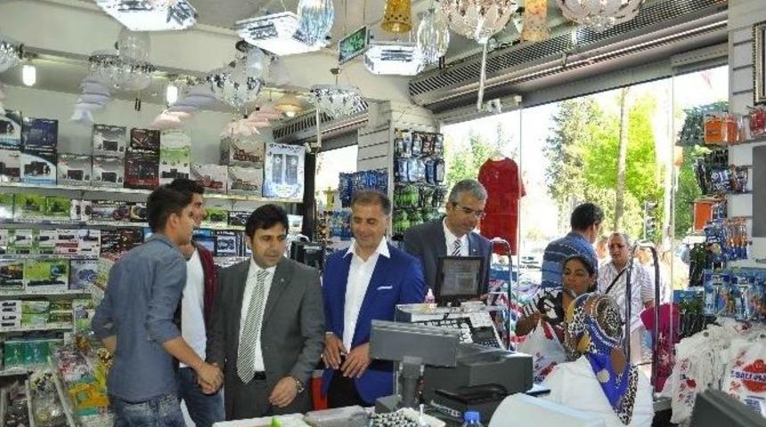 Mhp&rsquo;li Adaylar Manavgat Esnafı İle Buluştu