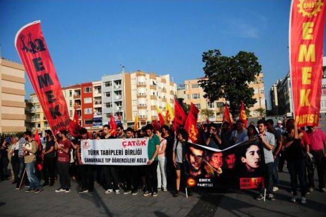 Çanakkale'de Deniz Gezmiş Ve Arkadaşları Anıldı