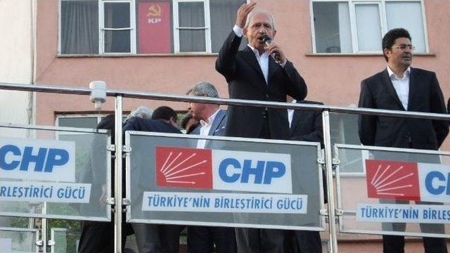 Chp Lideri Kılıçdaroğlu Burhaniye’de