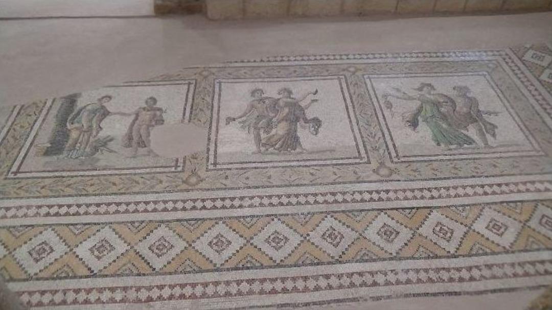 M&uuml;zede Restorasyon Yapılan Mozikler Hatasız &Ccedil;ıktı.