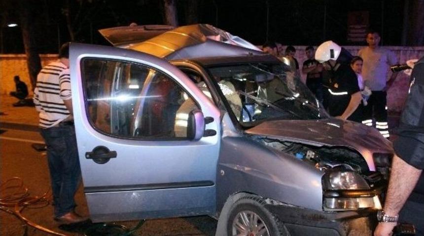 Alkol Kazayı Beraberinde Getirdi: 1&rsquo;i Ağır 3 Yaralı