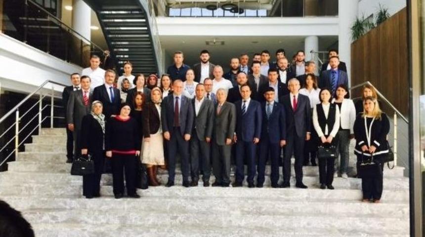 Mhp Uşak Adayları Uosb&rsquo;de İş Adamlarıyla Buluştu