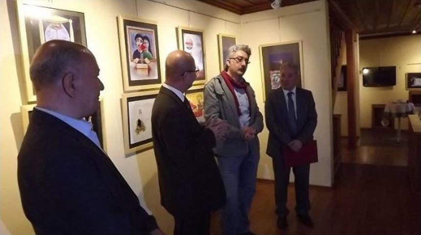 Sevgi Ve &Ccedil;evre İle Barış Karikat&uuml;r Sergisi