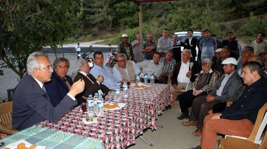 Ak Parti Adayı Aydın, Gazipaşa&rsquo;da Esnaf Ve K&ouml;yl&uuml;yle Buluştu