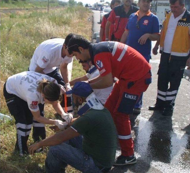 Aydın’da Zincirleme Trafik Kazası: 6 Yaralı