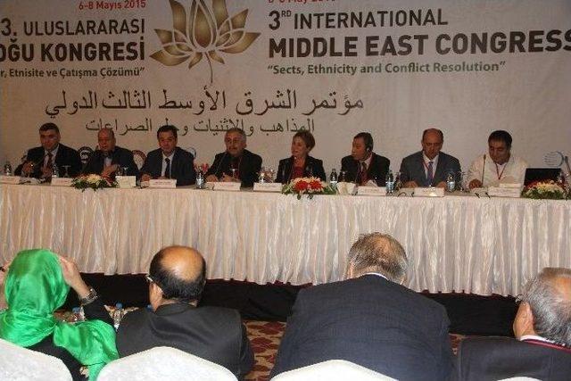 3. Uluslararası Ortadoğu Kongresi Hatay’da Başladı