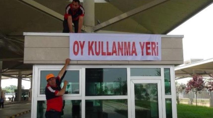 Trakya&rsquo;Da G&uuml;mr&uuml;klere 7 Sandık Kuruldu