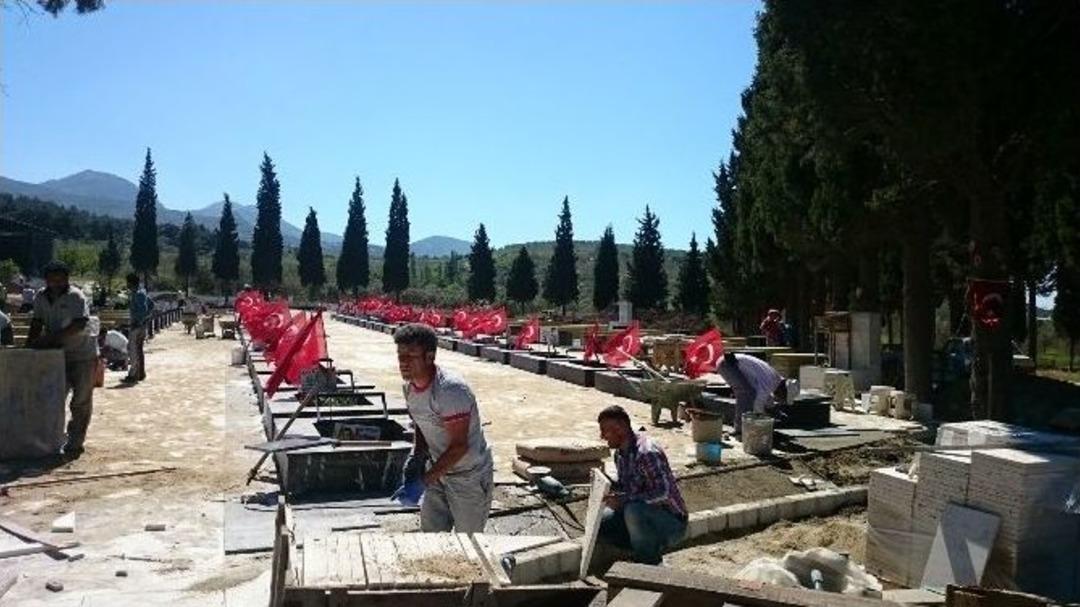 Soma Maden Şehitliği A&ccedil;ılıyor