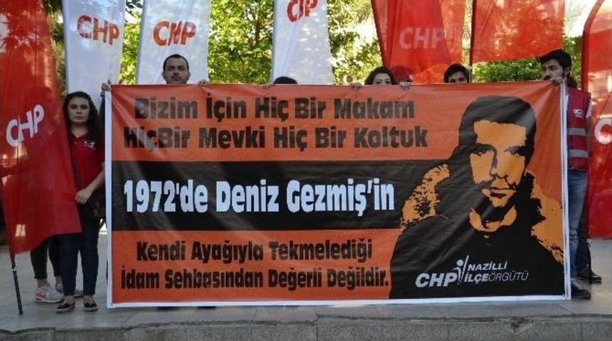Nazilli&rsquo;de Deniz Gezmiş Ve Arkadaşları Unutulmadı