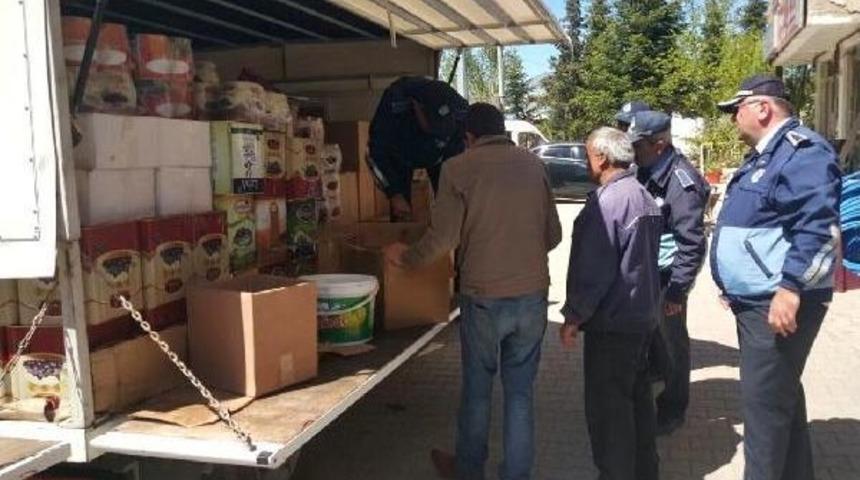 Suşehri Zabıtası'ndan Zeytinyağı Operasyonu