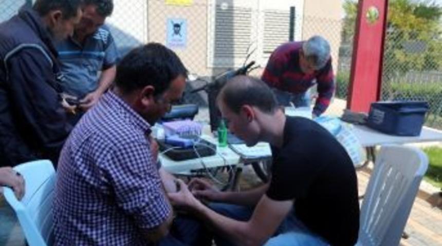 Erdemli Belediyesi, T&uuml;m &Ccedil;alışanlarını Sağlık Kontrol&uuml;nden Ge&ccedil;iriyor