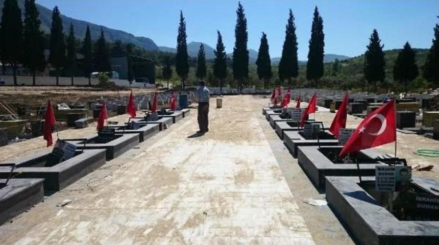 Soma Maden Şehitliği &Ccedil;alışmalarında Sona Gelindi