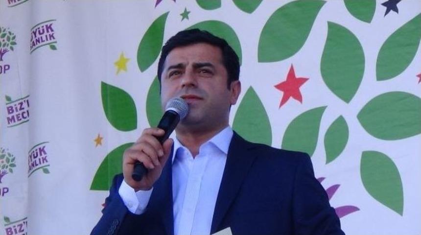 Hdp Eş Genel Başkanı Demirtaş, Erzincan&rsquo;da