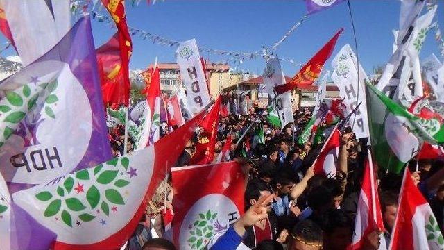 Hdp Eş Genel Başkanı Demirtaş, Erzincan’da