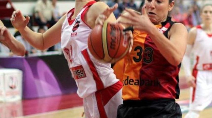 Abdullah G&uuml;l &Uuml;niversitesi Spor: 54 - Galatasaray Odeabank: 51