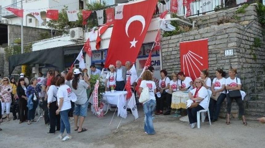 Chp Bodrum Akyarlar Se&ccedil;im B&uuml;rosunu A&ccedil;tı