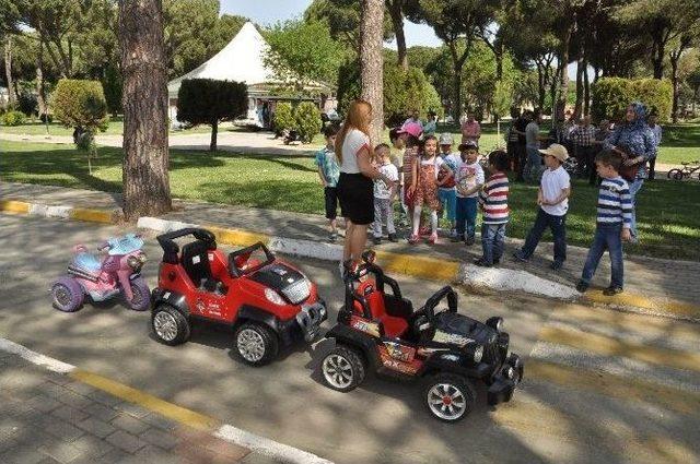 Nazilli&rsquo;de Miniklere Trafik Eğitimi Verildi 1
