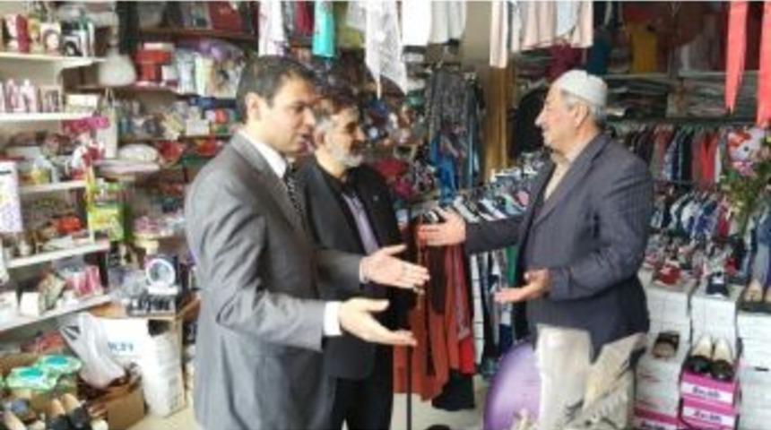 Saadet Partisi&rsquo;nden G&uuml;rpınar Esnafını Ziyaret