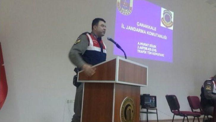 Çanakkale Jandarma Trafik Ekiplerinden Eğitim Seferberliği G3