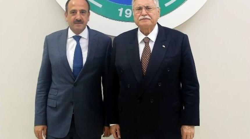 Hasan Celal G&uuml;zel&rsquo;den Başkan Duruay&rsquo;a Ziyaret