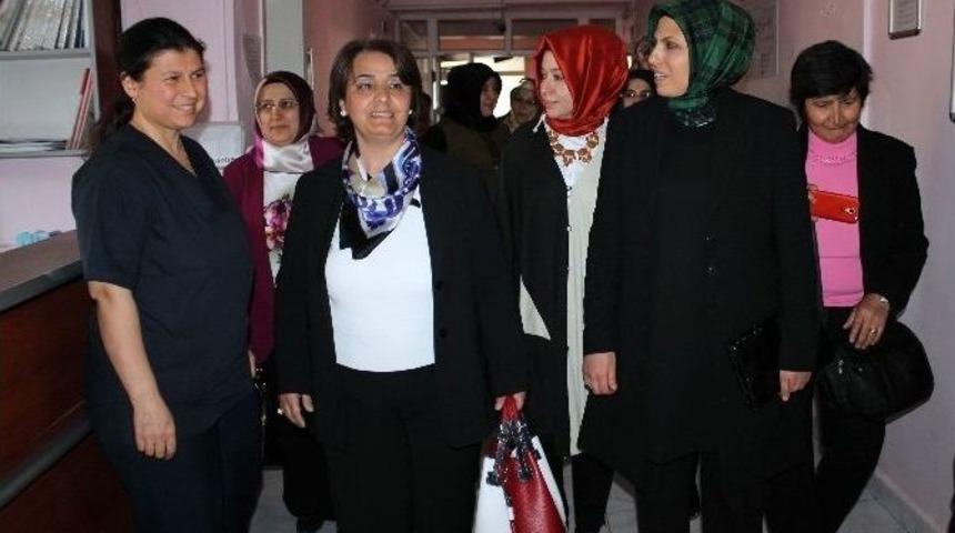 Ak Parti Milletvekili Adayı Sıvacı Dinar Devlet Hastanesi&rsquo;ni Ziyaret Etti