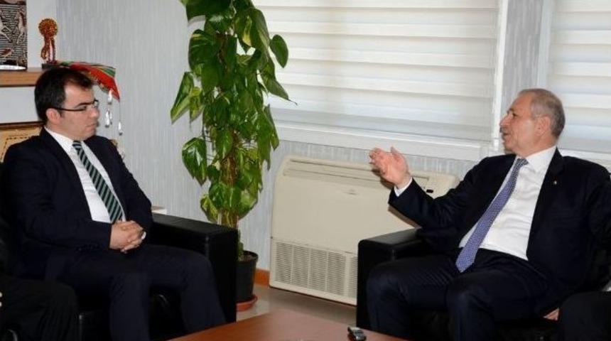 Tunalı&rsquo;dan Atb Y&ouml;netimine &ldquo;hayırlı Olsun&rdquo; Ziyareti