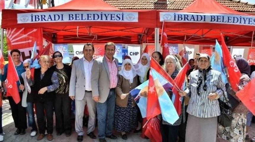 Chp Adayı Budak, İbradı&rsquo;da Onay İstedi