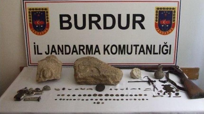 Burdur&rsquo;da &Ccedil;ok Sayıda Tarihi Eser Ele Ge&ccedil;irildi