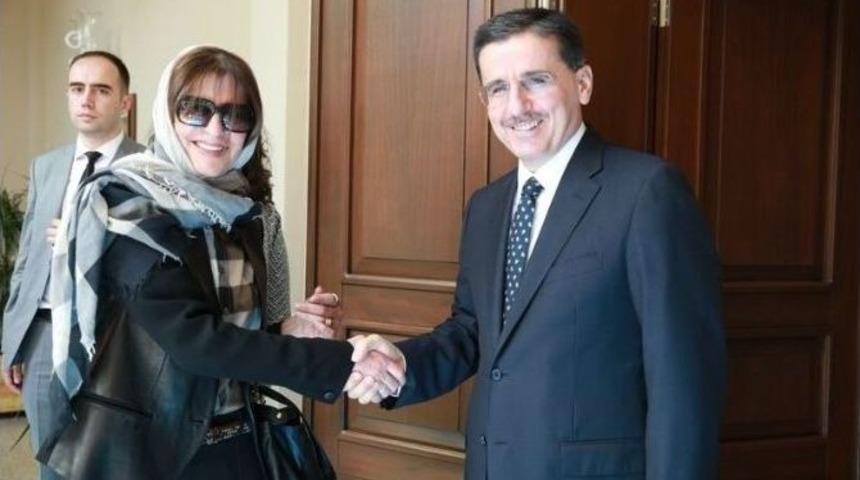 Suudi Arabistan Prensesi Basmah Al- Saud, Vali Topaca&rsquo;yı Ziyaret Etti