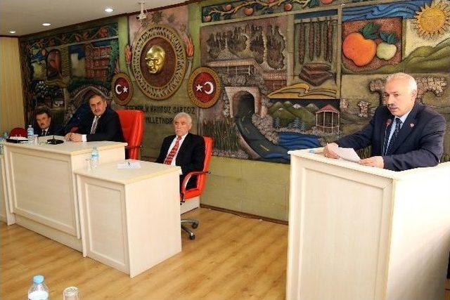 G&uuml;m&uuml;şhane İl Genel Meclisinin Mayıs Ayı Toplantıları Sona Erdi 2
