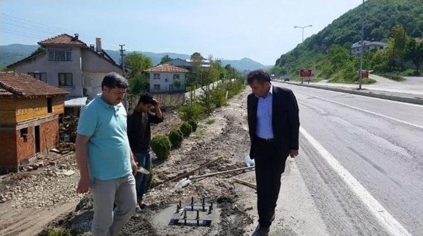 Kaynaşlı&rsquo;da Mobese &Ccedil;alışması Başladı