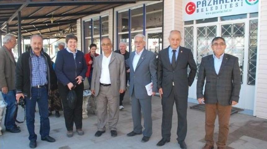 Chp K&uuml;tahya Milletvekili Adayı Fazıl Kasap Se&ccedil;im Turlarına Devam Ediyor