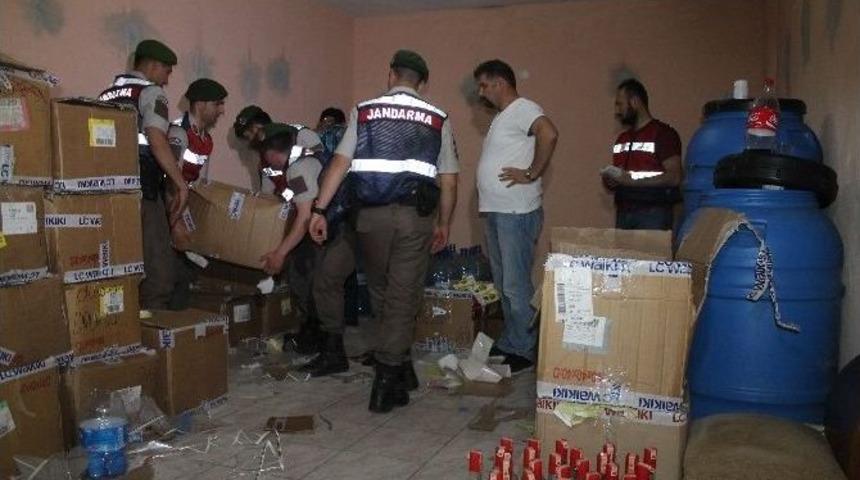 Fethiye&rsquo;de 4 Bin 500 Litre Sahte İ&ccedil;ki Ele Ge&ccedil;irildi