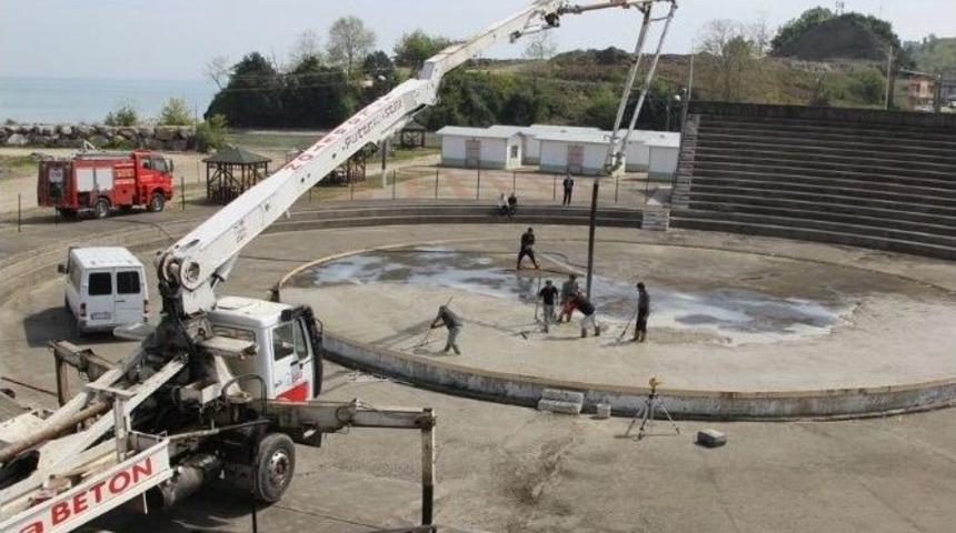 Giresun Belediyesi Aksu Festivali İ&ccedil;in Hazırlıklarını S&uuml;rd&uuml;r&uuml;yor