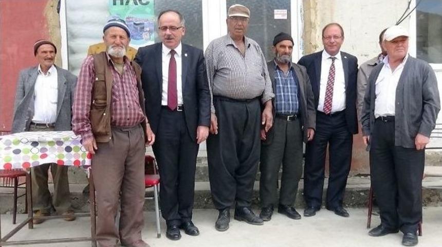 Mhp Adayları Hadim Ve Taşkent&rsquo;te