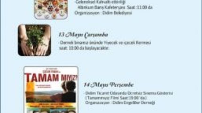 Didim&rsquo;de Engelliler Haftası Etkinliklerle Kutlanacak