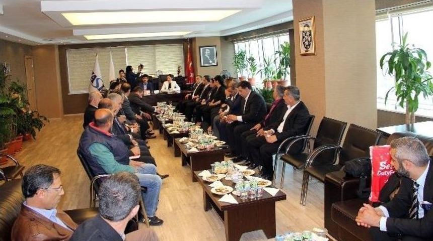 Avrupa K&uuml;rt İşverenler Birliği&rsquo;nden Van B&uuml;y&uuml;kşehir&rsquo;e Ziyaret