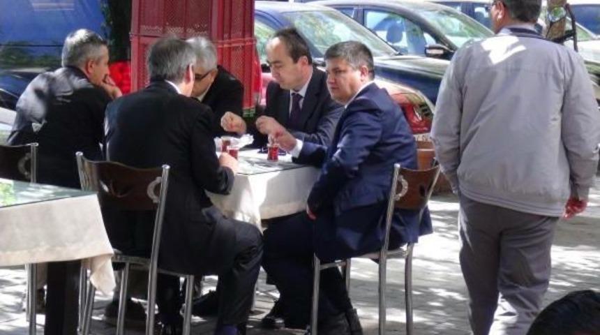 Bakan Taner Yıldız, Uşak'ta Partisini Anlattı