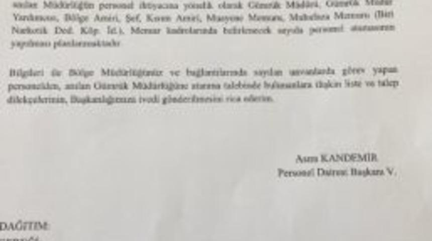 Aktaş Sınır Kapısına Atamalar Başladı