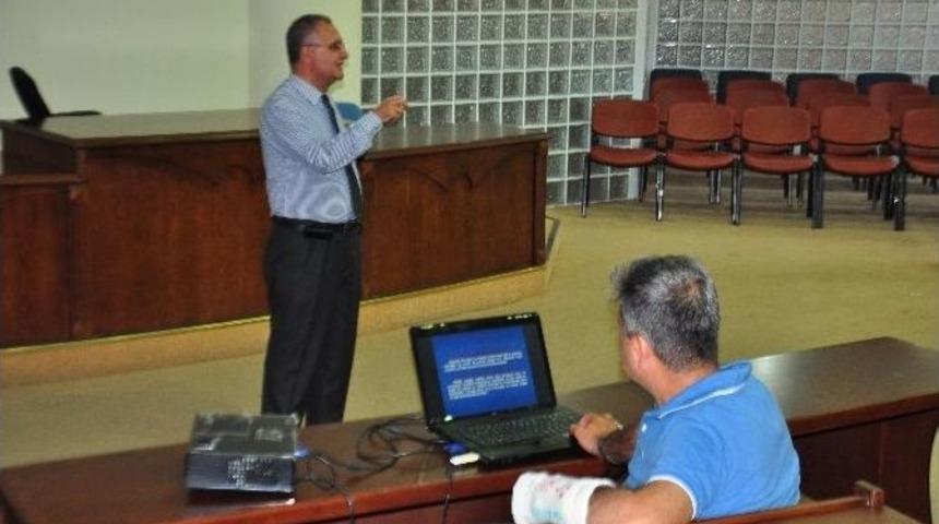 Nazilli Belediyesi&rsquo;nden &Ccedil;alışanlarına İş Sağlığı Dersi