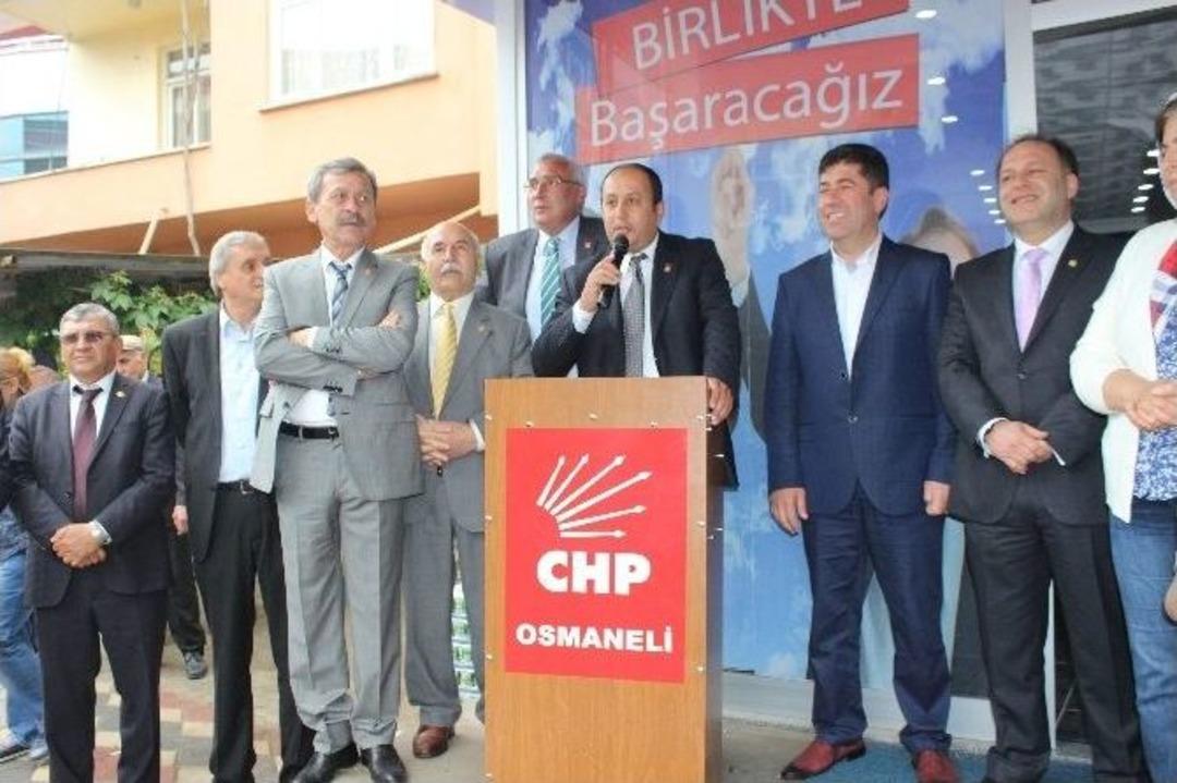 Chp Osmaneli&rsquo;de Se&ccedil;im B&uuml;rosunu A&ccedil;tı