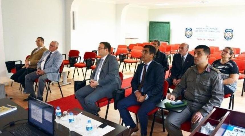 Erdek&rsquo;te Se&ccedil;im G&uuml;venliği Toplantısı Yapıldı