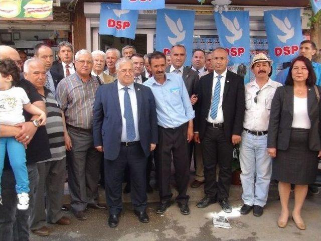 Dsp Genel Başkanı Türker Manisa’da 2