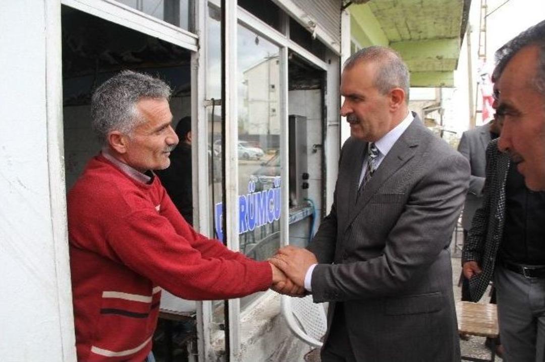 Ak Parti Milletvekili Kayat&uuml;rk, Esnaf Ziyaretlerinde Bulundu