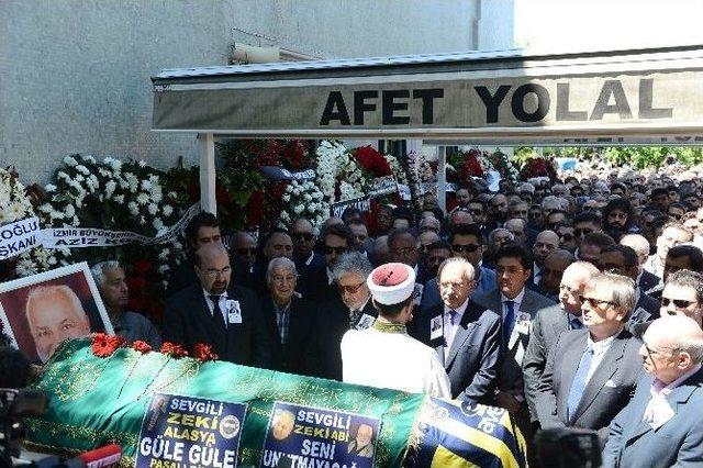 Zeki Alasya Son Yolcuğuna Uğurlandı